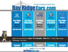 Tablet Screenshot of bayridgecars.com